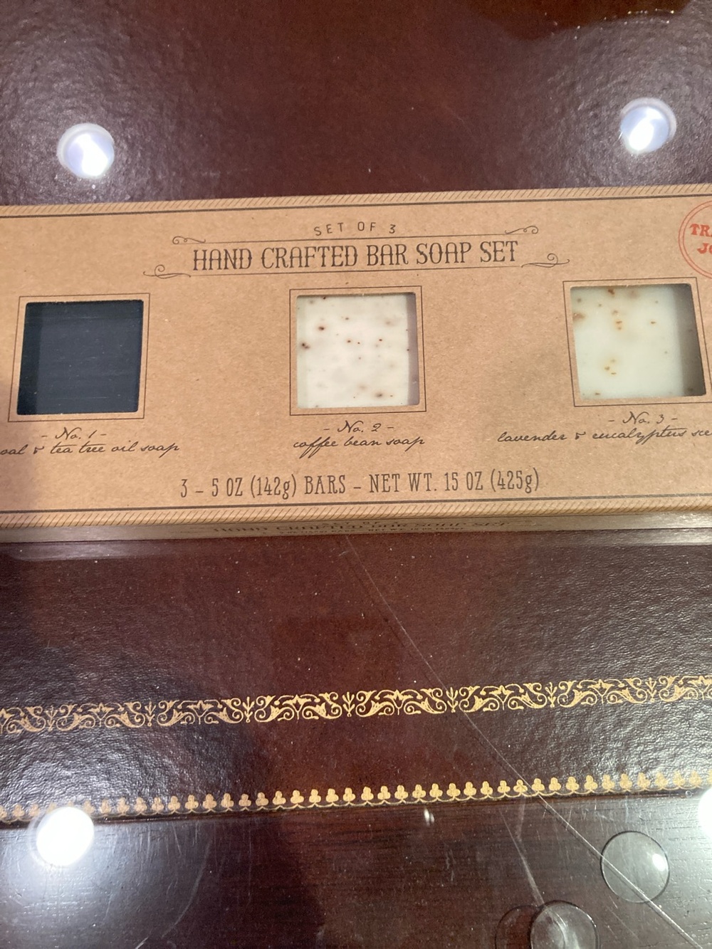 New Trader Joe’s Hand Crafted Bar Soap Set - Natural Scented Soaps (3-Pack)